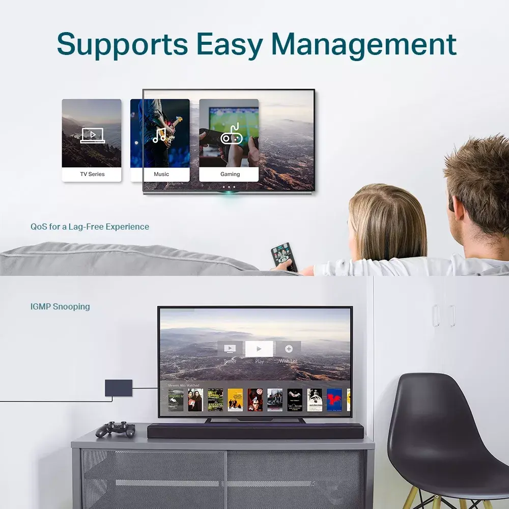 Managed Switch TP-Link TL-SG108E Photo 6