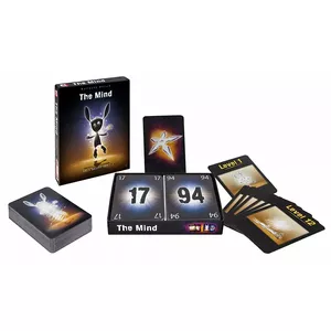Cooperative Card Game Brain Games The Mind — for 2–4 Players, team-based silent-play rounds
