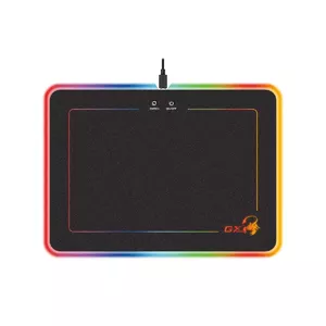 Gaming mouse pad Genius GX-PAD 600H RGB — 350×250 mm, black, multicolour backlight
