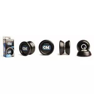 YoYo Factory YO-YO ONE black beginner yo-yo, model YO 005, single-piece responsive design