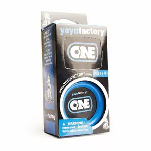 YoYo Factory YO-YO ONE blue — beginner yo-yo toy, responsive, metal axle