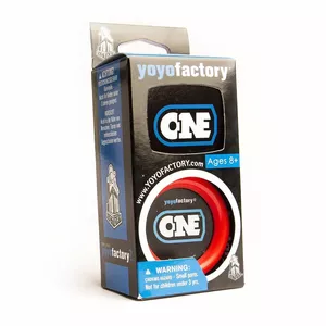 Yo-Yo Factory YO-YO ONE beginner yo-yo, red — responsive design for learning tricks