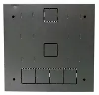 XtendLan WER-541555U4-BL 19" sienas statīvs 2U Photo 3