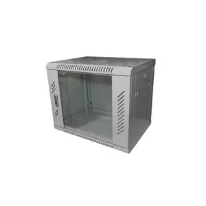 Wall cabinet Lexi-NET LN9U-60/45 9U 600×450 mm with glass doors