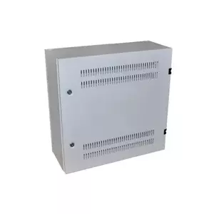 Wall-mounted vertical rack XtendLan WER-542055U4-GR 2U+4U with perforated doors