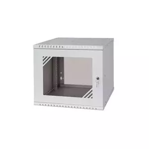 Wall cabinet Lexi-NET LX19-9U-450GG 9U, depth 525 mm, width 450 mm, glass doors