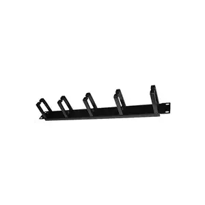 19" монтажная панель XtendLan CMP1UPLAST-B 1U с 5 пластиковыми держателями 40×70 мм