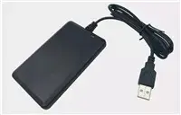 RFID reader Vikintek ACM08 125 kHz USB-HID fixed cable — proximity reader for low-frequency tags