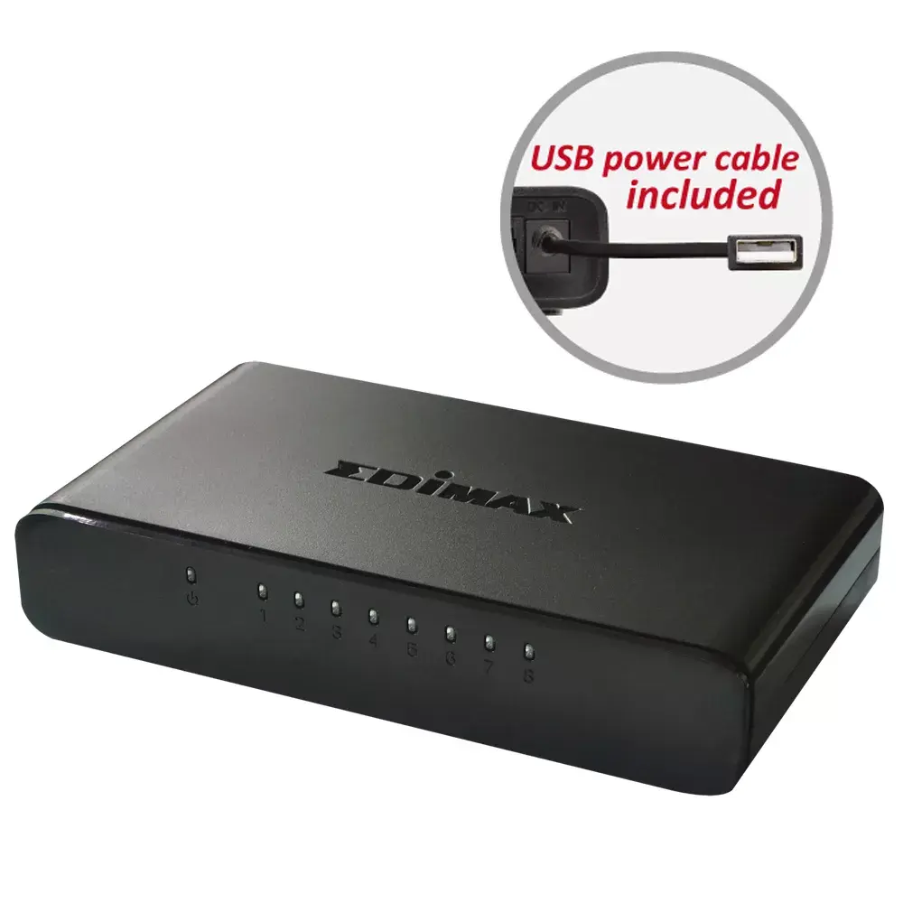 Pārvaldāms slēdzis Edimax ES-3308P V2 Photo 2