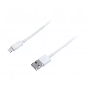 Кабель connectIT Lightning — USB A CI-559, USB 2.0, 2 м, белый