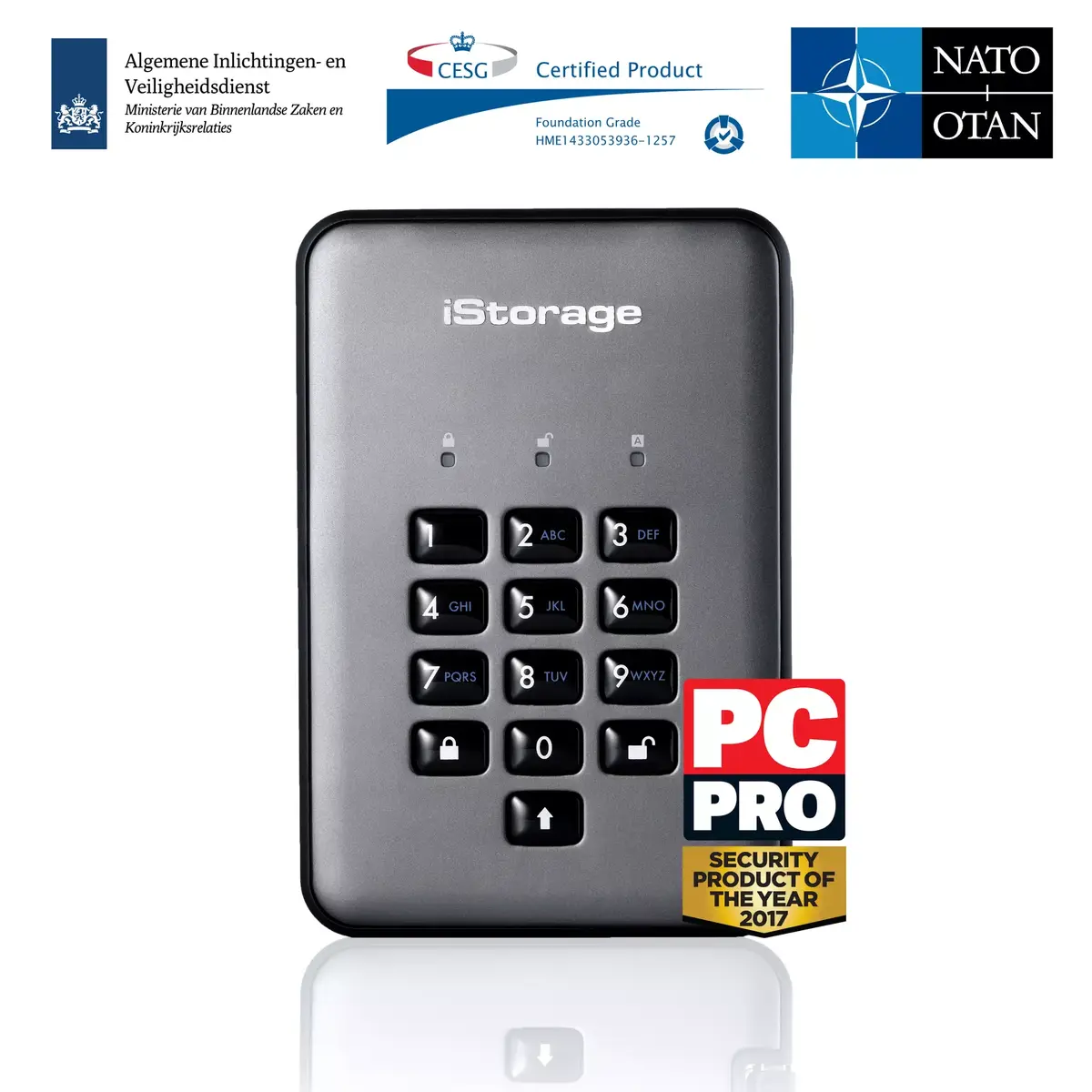 HDD iStorage 1TB diskAshur PRO2 Photo 2