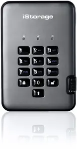HDD iStorage 500GB USB 3.2 IS-DAP2-256-500-C-G