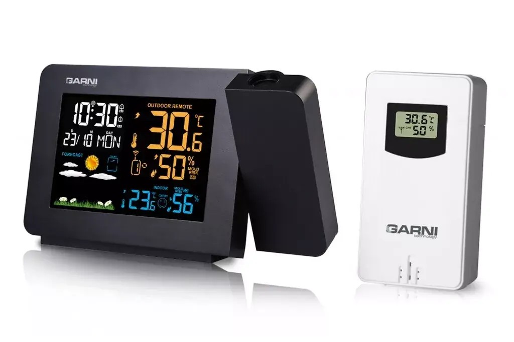 Hygrometer GARNI GARNI439 Line Black Photo 2