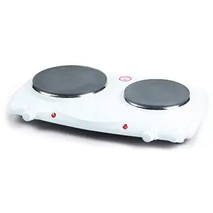 Sealed Plate Hob Domo DO310KP 2 Zones Rotary Control