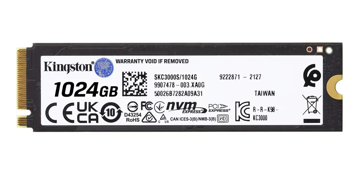SSD Kingston Technology KC3000 1.02TB Photo 2