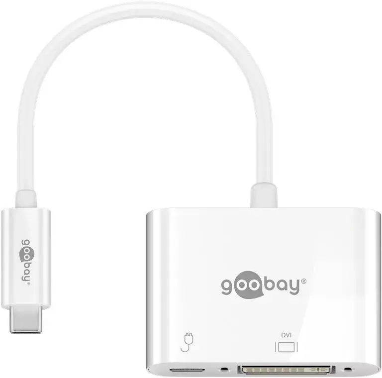 Goobay USB-C uz DVI adapteris ar