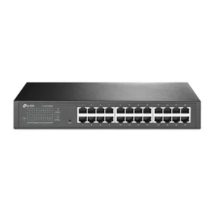 TP-Link TL-SG1024DE сетевой коммутатор Управляемый L2 Gigabit Ethernet (10/100/1000) Черный