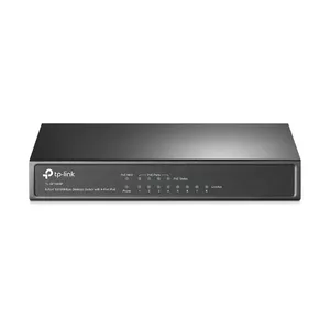 Unmanaged Fast Ethernet PoE Switch TP-Link TL-SF1008P — 8× 10/100 Mbps ports, PoE, 48 V DC, olive