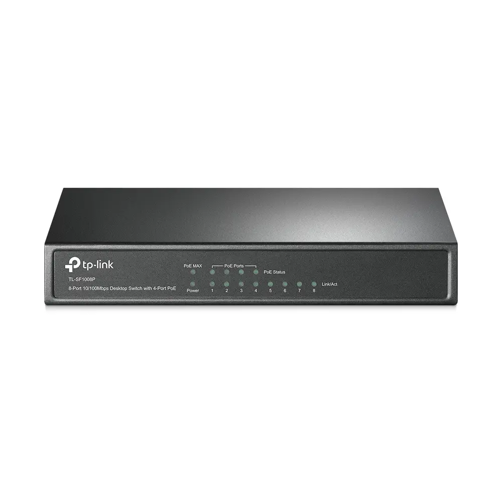 TP-Link TL-SF1008P Neuzpildāms Fast Ethernet 8
