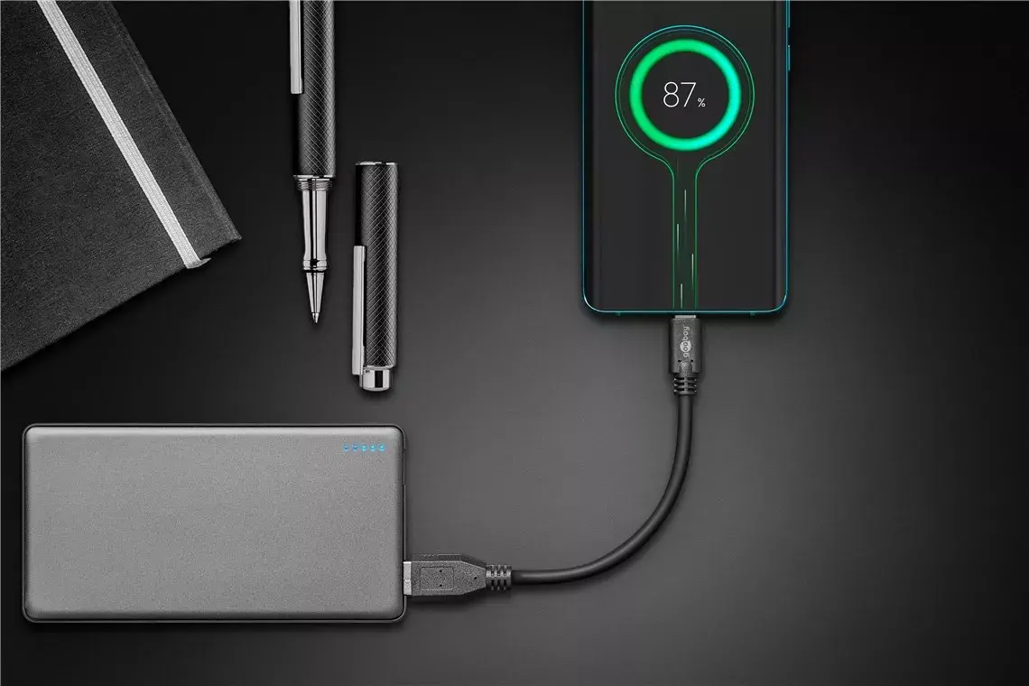 USB-C to USB A Cable Goobay 45247 Photo 3