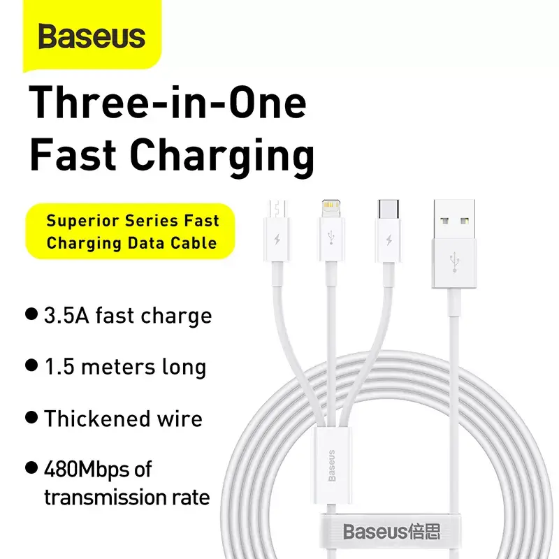 USB Cable Baseus Superior USB 2.0 Photo 11