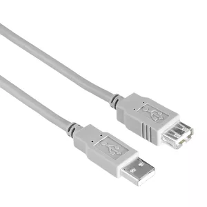 USB cable Hama 00200905 USB 2.0 1.5 m Grey