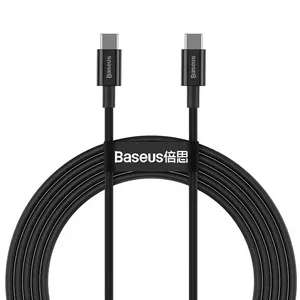 USB cable Baseus CATYS-C01 2m USB C Black 0.48 Gbit/s