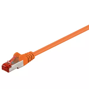 Tīkla kabelis Goobay CAT 6 Patch Cable RJ-45 Cat6 1m Oranžs