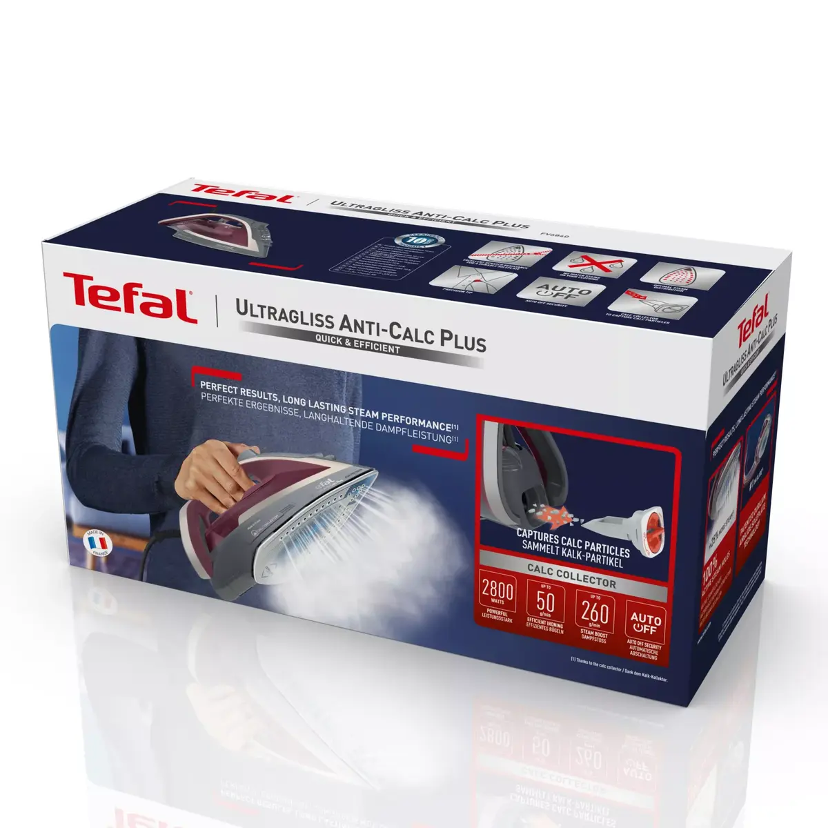 Паровой утюг Tefal Ultragliss Anti-Calc Plus FV6840 Photo 6