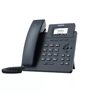 IP телефон Yealink SIP-T30 черный LCD