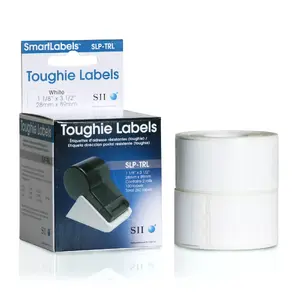 Label roll SEIKO SLP-TRL White — label size 89 × 28 mm, 260 labels (2×130)