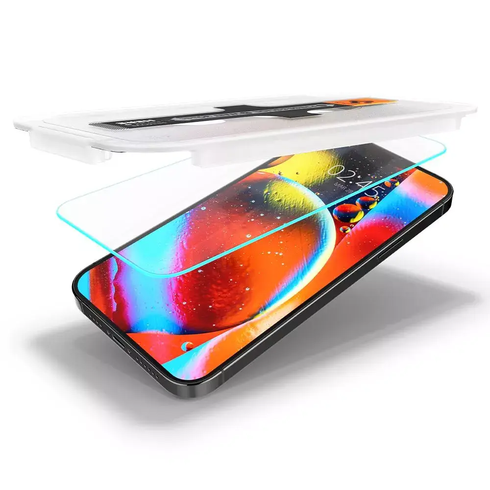 Aizsargstikls Spigen AGL03375 iPhone 13 Pro Max Photo 4