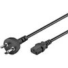 GOOBAY Power Cable IEC C13 — Type K, 2 m Photo 2