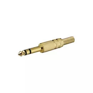 Goobay SS 63 KG wire connector 6.35 mm Gold