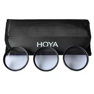 Kameru filtru komplekts Hoya DFK62 62 mm 3 gab Melns