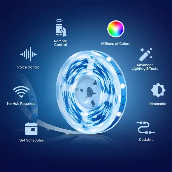 TP-Link Tapo Smart Wi-Fi Light Strip Photo 6