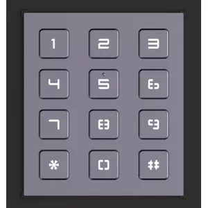Keypad Hikvision Video Intercom Keypad Module Black Grey 12V