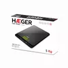 Electronic kitchen scale Haeger Dark Glass Photo 3