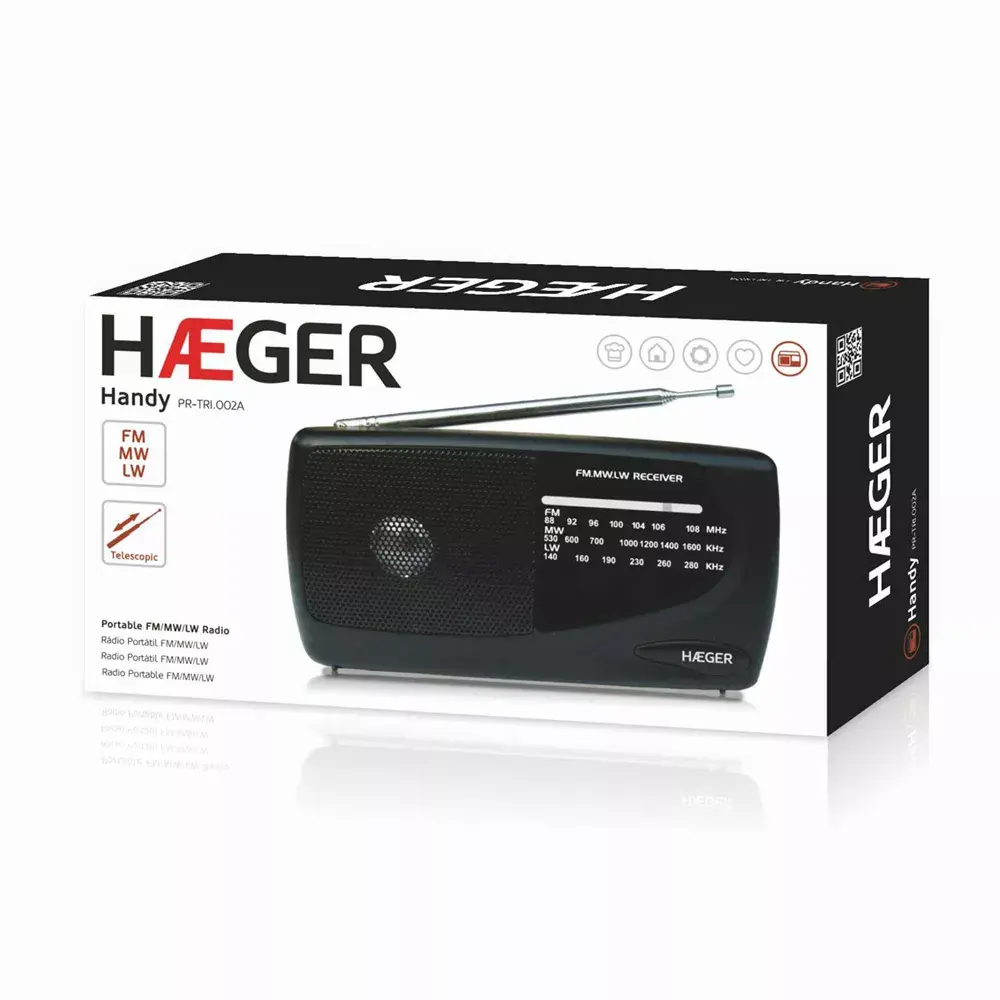 Portable Radio Haeger PR-TRI.002A Photo 2