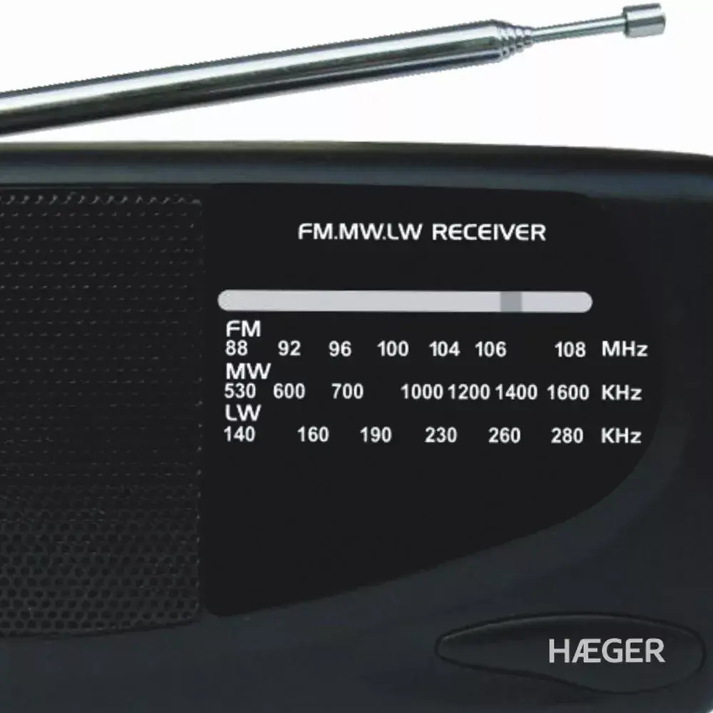 Portable Radio Haeger PR-TRI.002A Photo 3