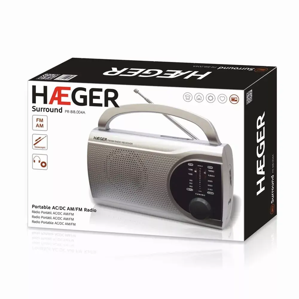 Портативное радио Haeger PR-BIB.004B Photo 3
