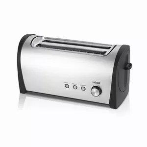 Toaster Haeger Desayuno Plus 2 slice 1400 W Black Stainless steel
