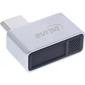 InLine USB-C Fingerprint Scanner Windows Hello compatible 21mm x 22mm x 9mm