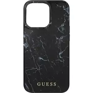 Hard Cover Case GUESS Marble Black for Apple iPhone 13 Pro Max