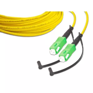 Lightwin LSP-09 SC/APC-SC/APC 1.0 Fibre Optic Cable 1 m Yellow