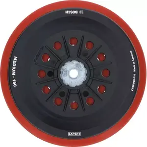 Подкладка для шлифовального диска Bosch 2 608 900 010 15 см Черная Красная