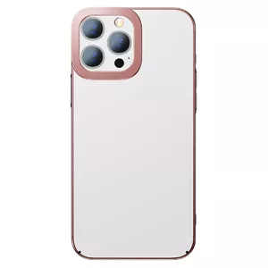 Mobile cover Baseus ARMC001004 for iPhone 13 Pro — pink protective case