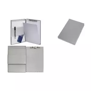 Clipboard Maul Model 235 46 08 A4 — Aluminum Storage Box clipboard with document compartment