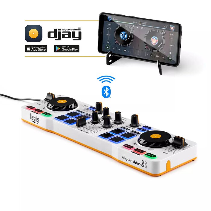 DJ pulti un MIDI klaviatūras