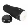 Мастурбатор Rebel Silicone Black — нагрев, вибрация, всасывание Photo 2